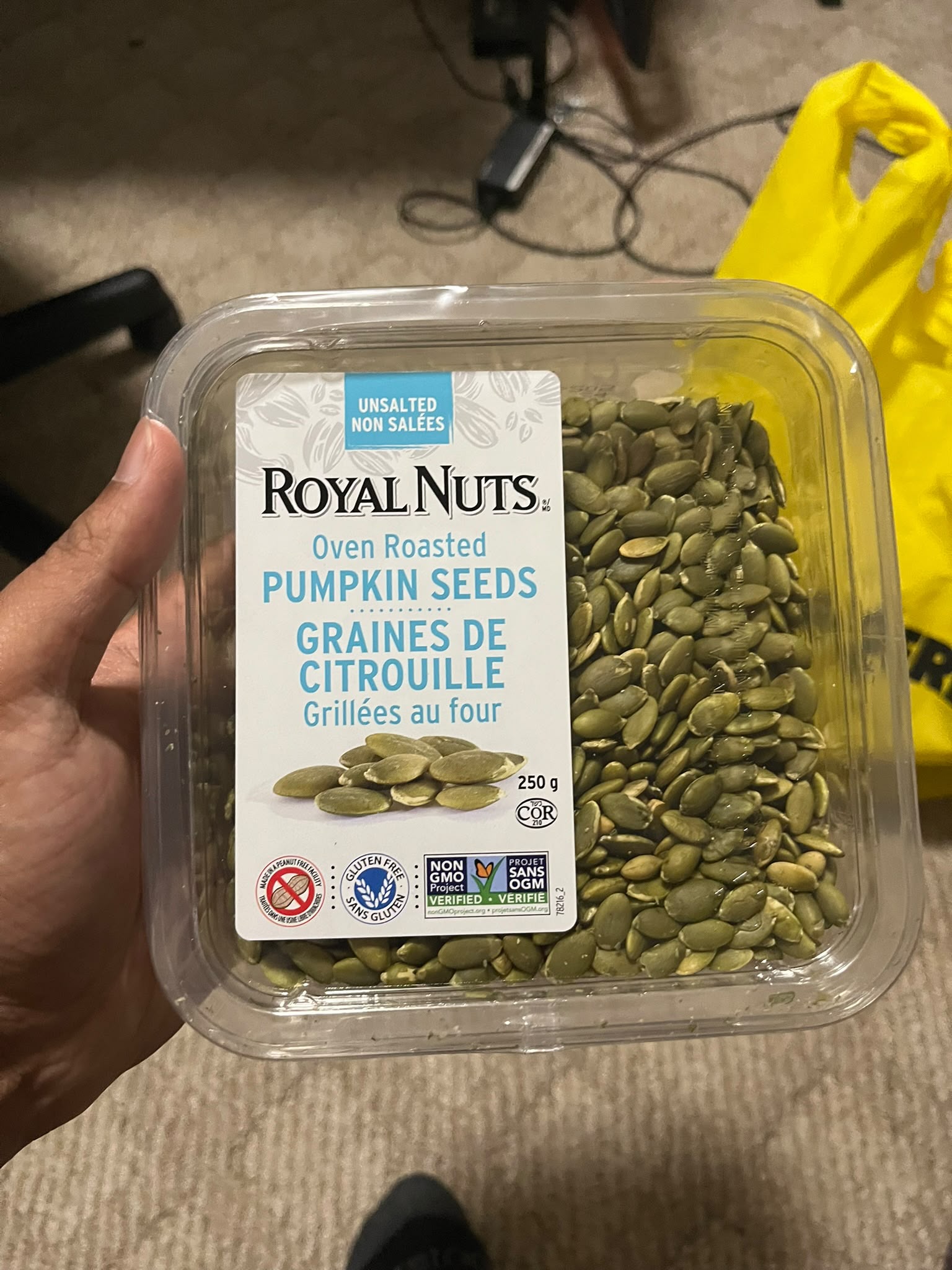 Pumpkin seeds I bought from No Frills